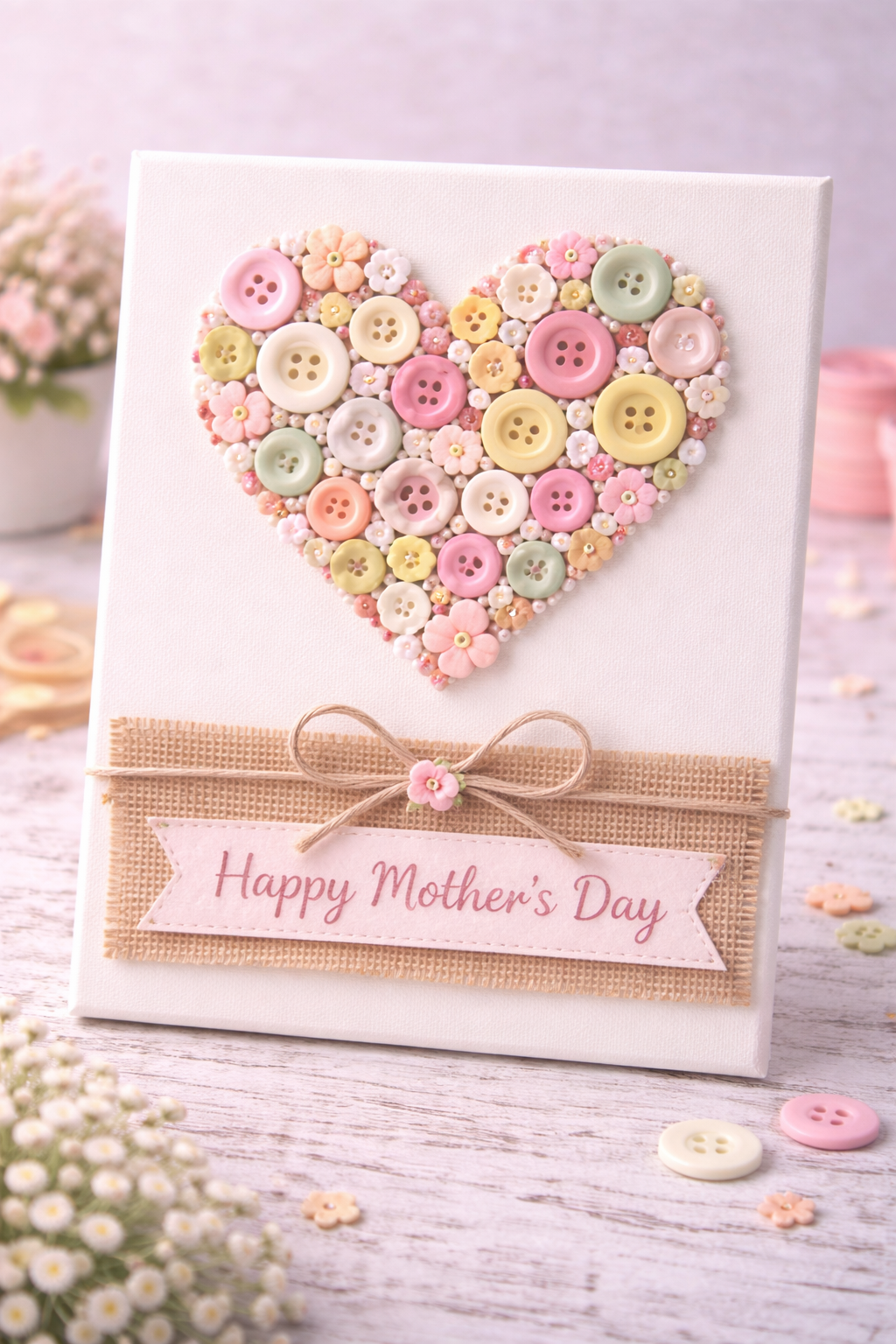 Button Crafts for Mother’s Day: Creative and Beautiful DIY Ideas to Make by Hand Button Crafts for Mother’s Day: Creative and Beautiful DIY Ideas to Make by Hand button crafts for mothers day 3