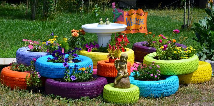 15+ Superb Car Tire Crafts for Your Home and Garden