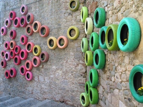 15+ Superb Car Tire Crafts for Your Home and Garden