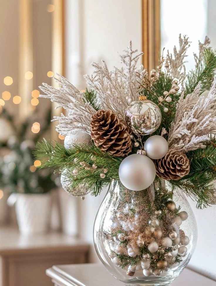 charming christmas vase ideas 5