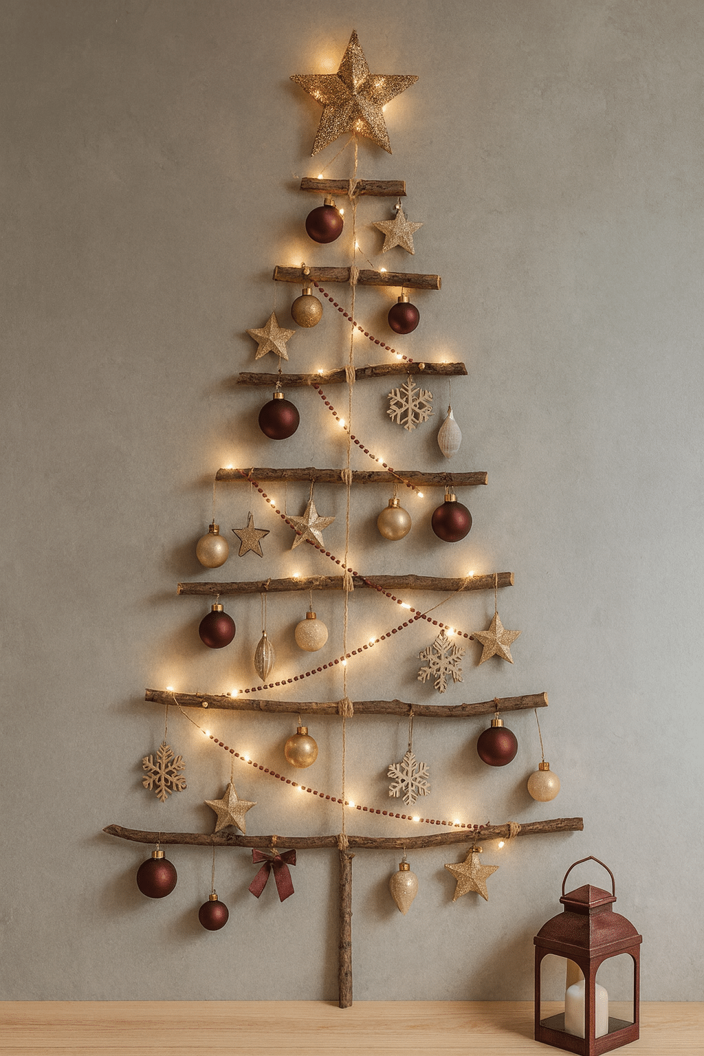 cheap christmas tree ideas 4