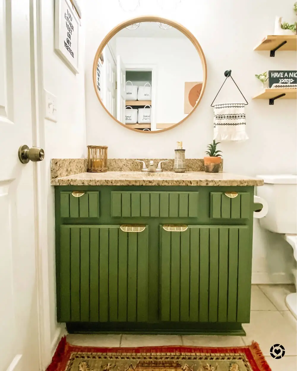cheap small bathroom makeover ideas that look expensive 1