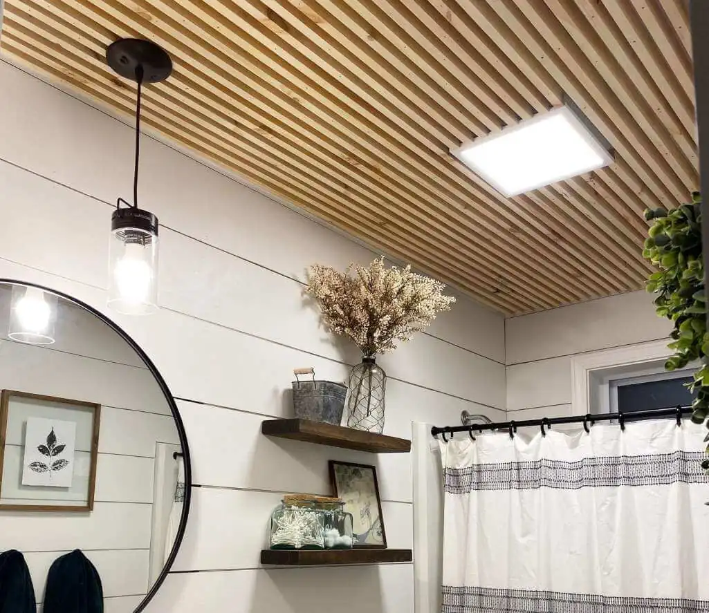 cheap small bathroom makeover ideas that look expensive 2