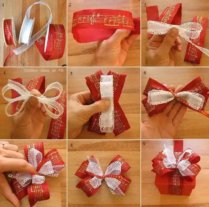 christmas bows for the tree 2