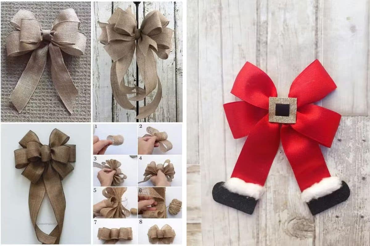 christmas bows for the tree