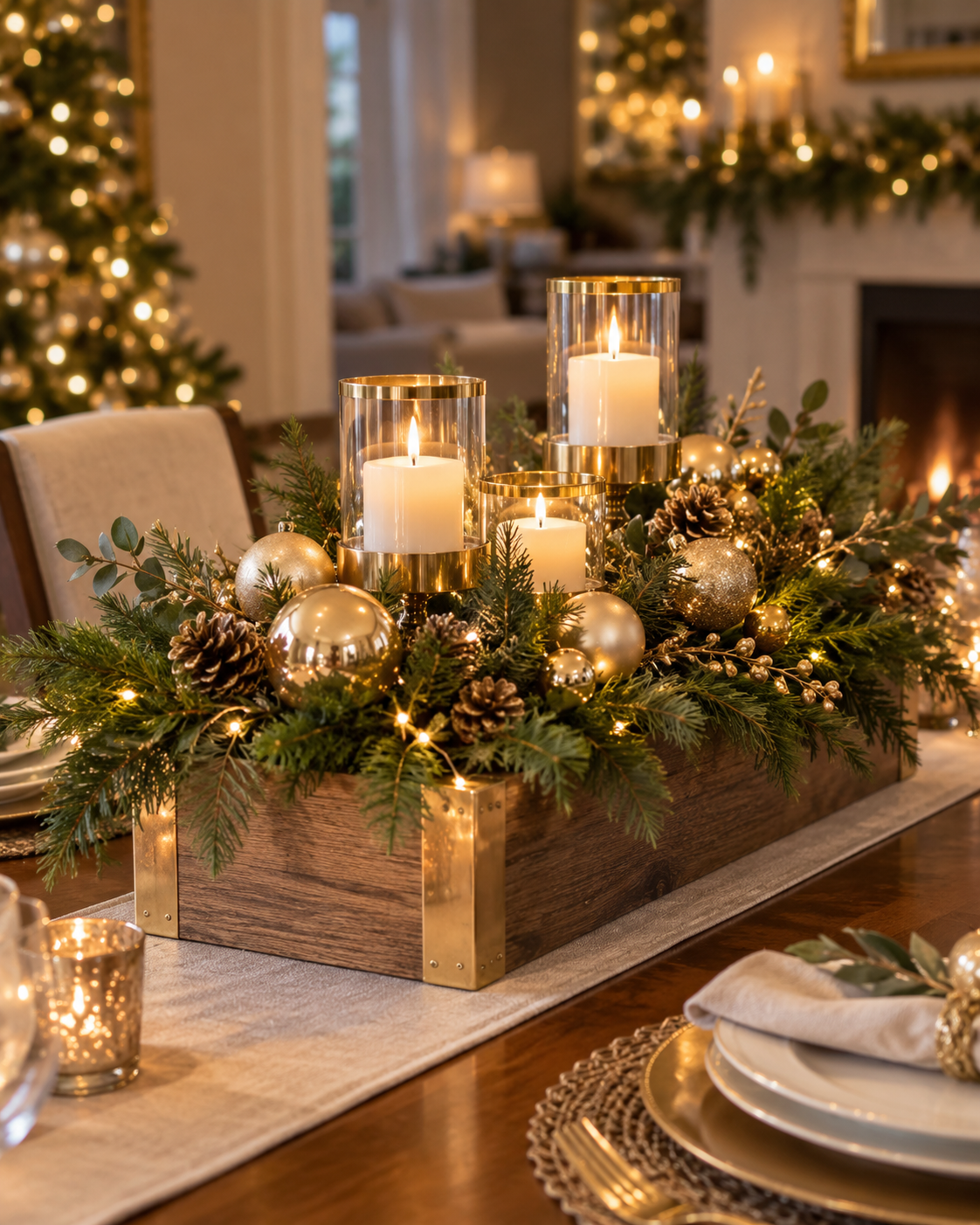 DIY Christmas Centerpiece Using Wooden Boxes That Wows DIY Christmas Centerpiece Using Wooden Boxes That Wows christmas centerpiece using wooden boxes 3