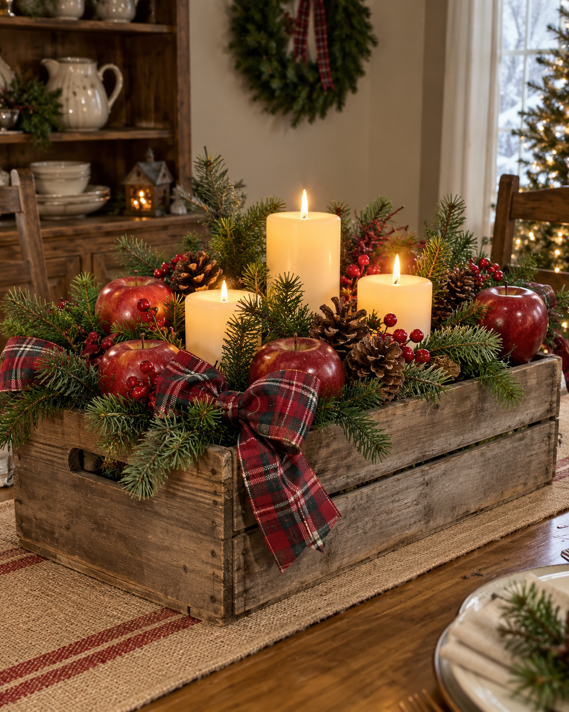 DIY Christmas Centerpiece Using Wooden Boxes That Wows DIY Christmas Centerpiece Using Wooden Boxes That Wows christmas centerpiece using wooden boxes 4