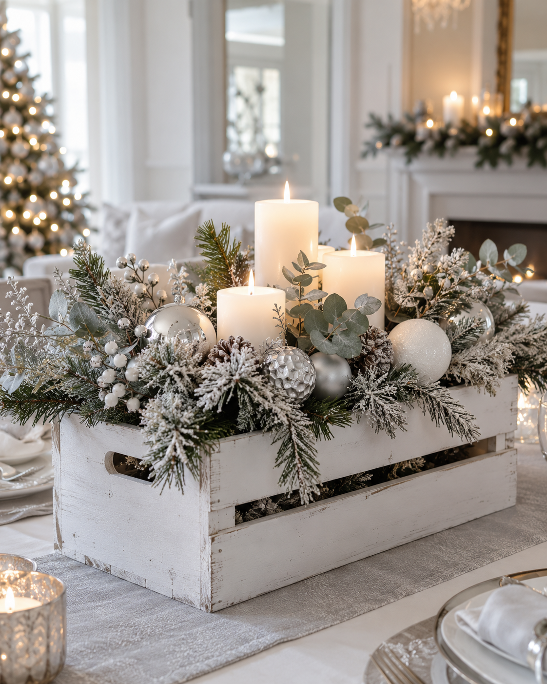 DIY Christmas Centerpiece Using Wooden Boxes That Wows DIY Christmas Centerpiece Using Wooden Boxes That Wows christmas centerpiece using wooden