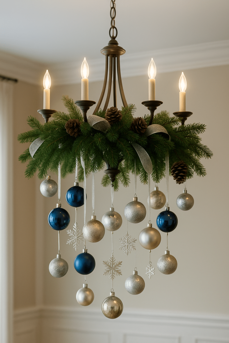 christmas chandelier ideas
