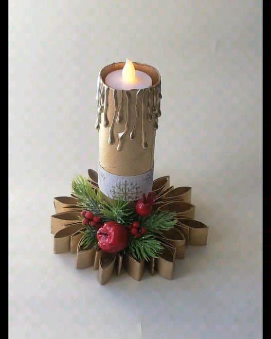 christmas crafts with toilet paper rolls 4