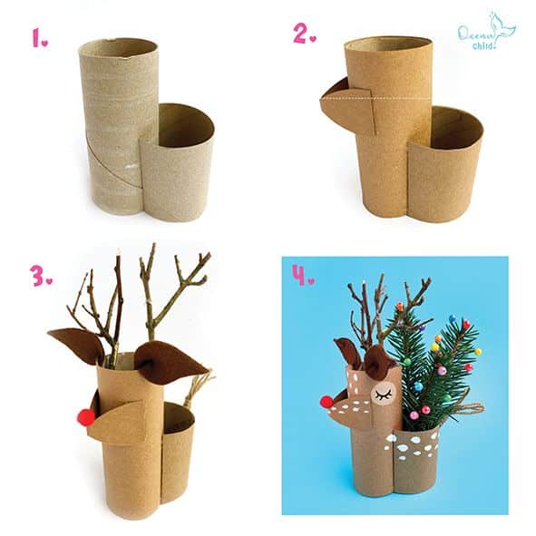 christmas crafts with toilet paper rolls 6