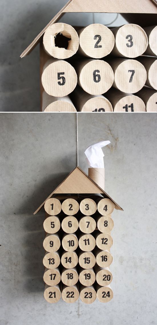 christmas crafts with toilet paper rolls