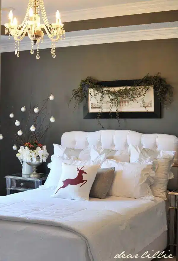 christmas decorating ideas for your bedroom 4