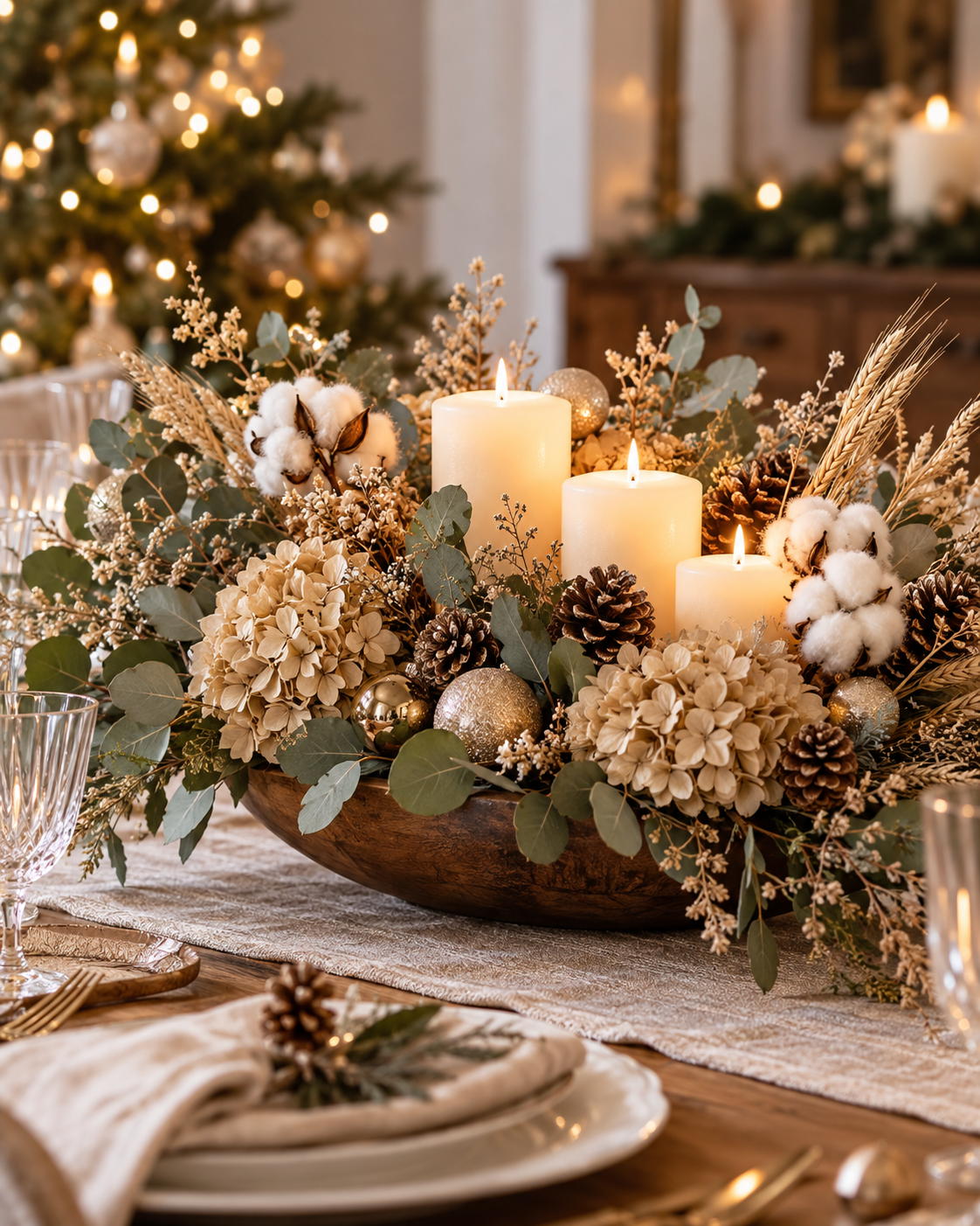 Christmas Decorations with Dried Bouquets for Your Home Christmas Decorations with Dried Bouquets for Your Home christmas decorations with dried bouquets 3