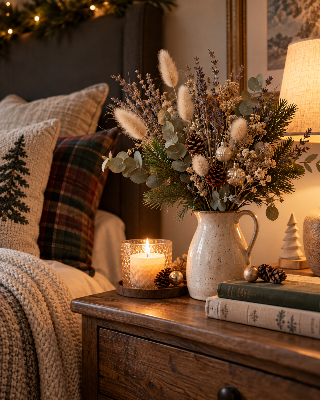 Christmas Decorations with Dried Bouquets for Your Home Christmas Decorations with Dried Bouquets for Your Home christmas decorations with dried bouquets 7