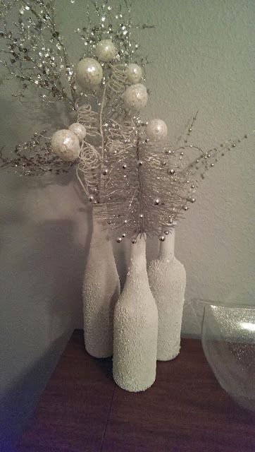 christmas decorations with glass bottles 12