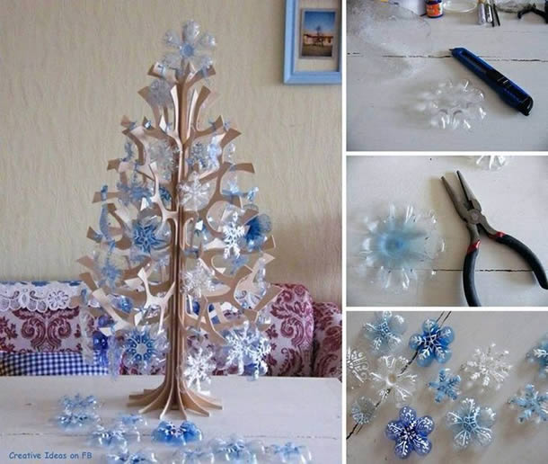 Amazing Christmas Decorations with Plastic Bottles