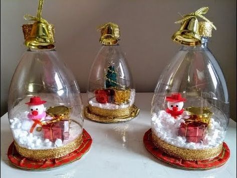 christmas decorations with plastic bottles 9