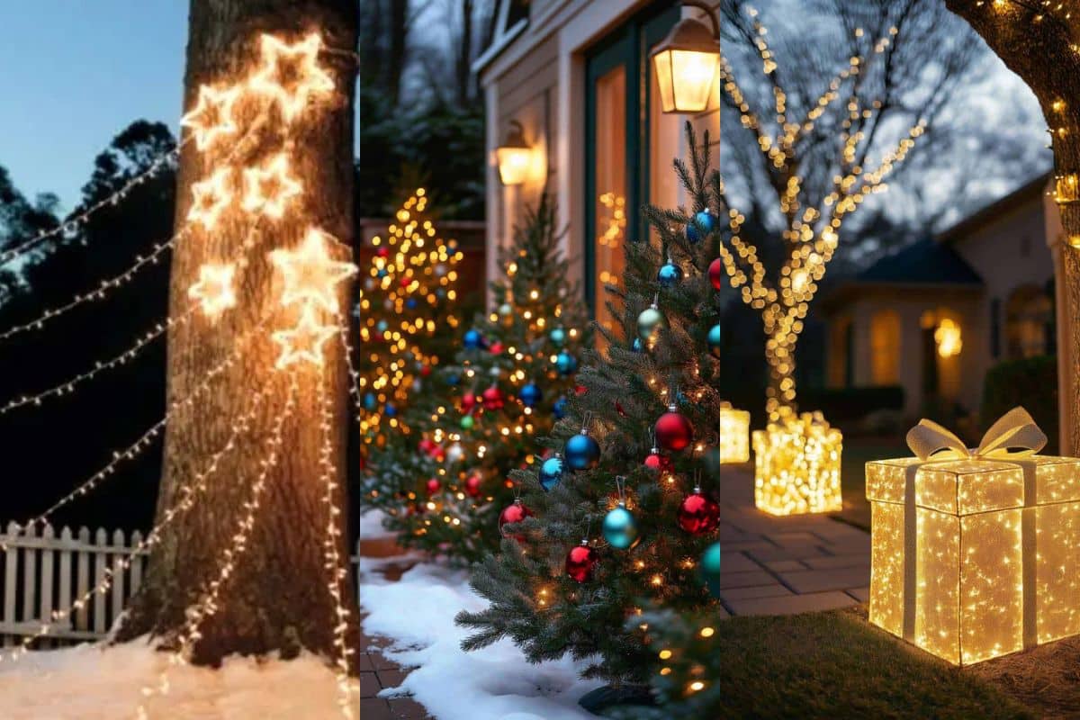christmas garden tree decor 4