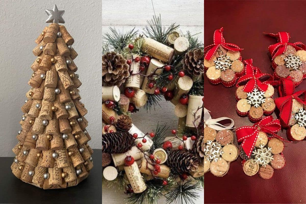 christmas ideas with cork stoppers 11