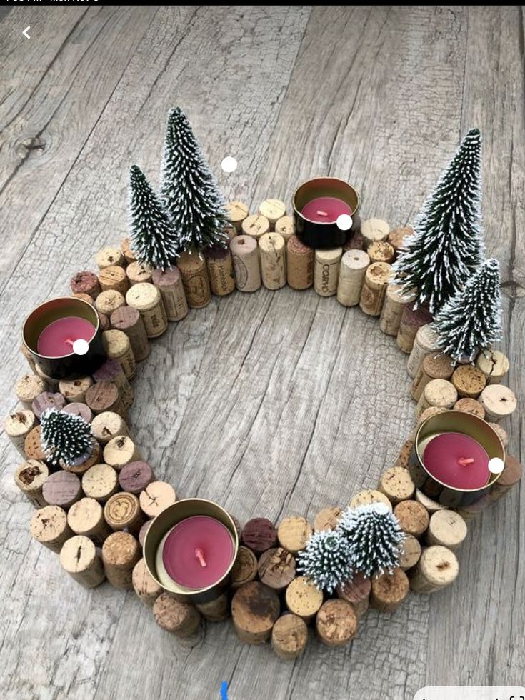 christmas ideas with cork stoppers 7