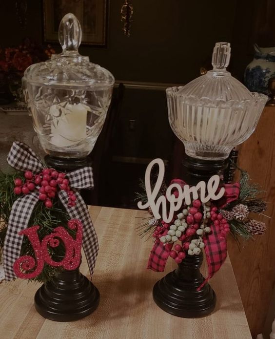 christmas lanterns made with a jar 4