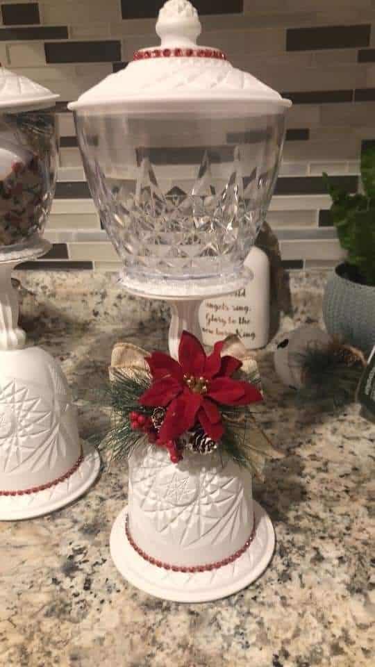 christmas lanterns made with a jar 7
