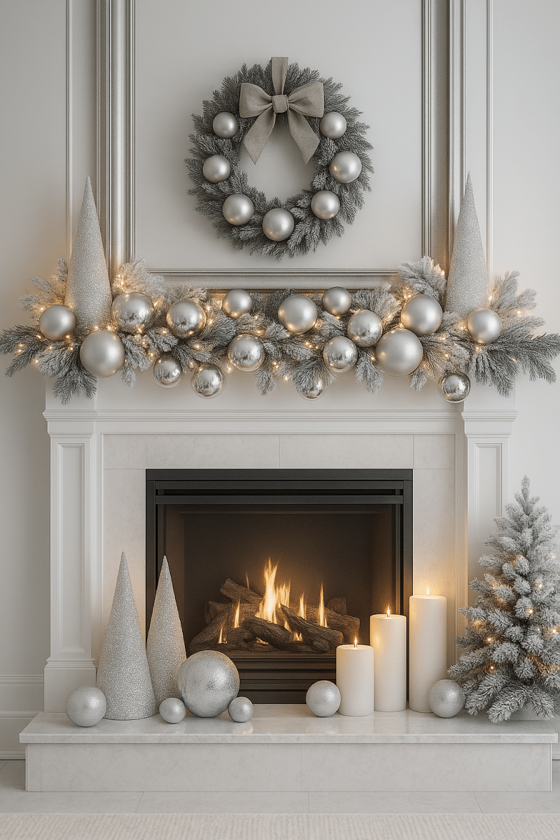 christmas mantle decor ideas