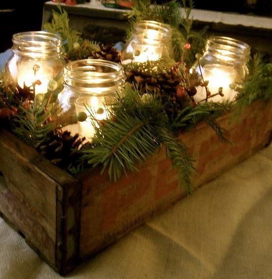 15+ DIY Christmas Mason jars