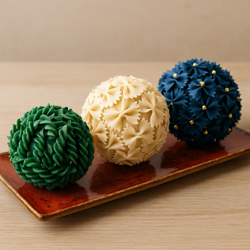 christmas ornaments to make with pasta 4