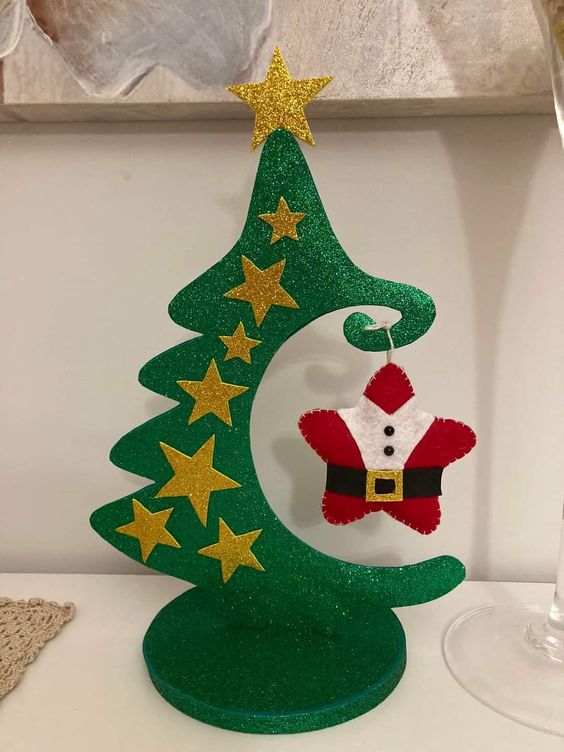 christmas tree ornaments cardboard and foam 2