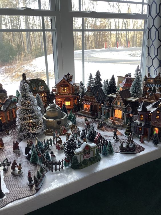 christmas village ideas 2