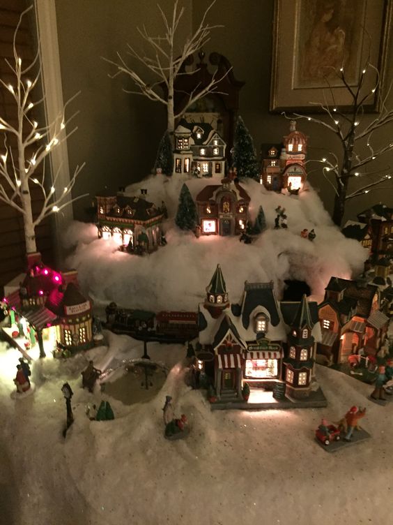 christmas village ideas