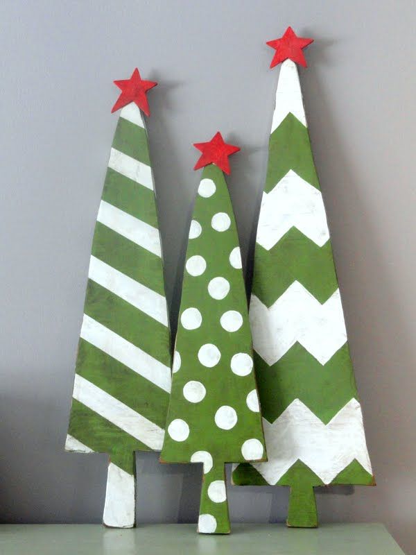 15+ DIY Christmas Wood Crafts