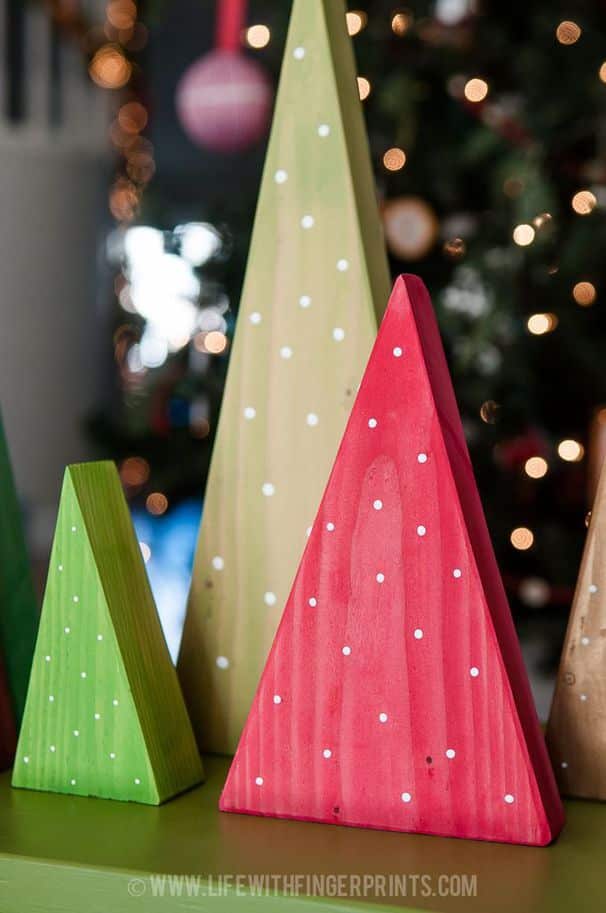 15+ DIY Christmas Wood Crafts