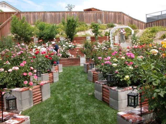 10+ Inspiring DIY Cinder Block Garden