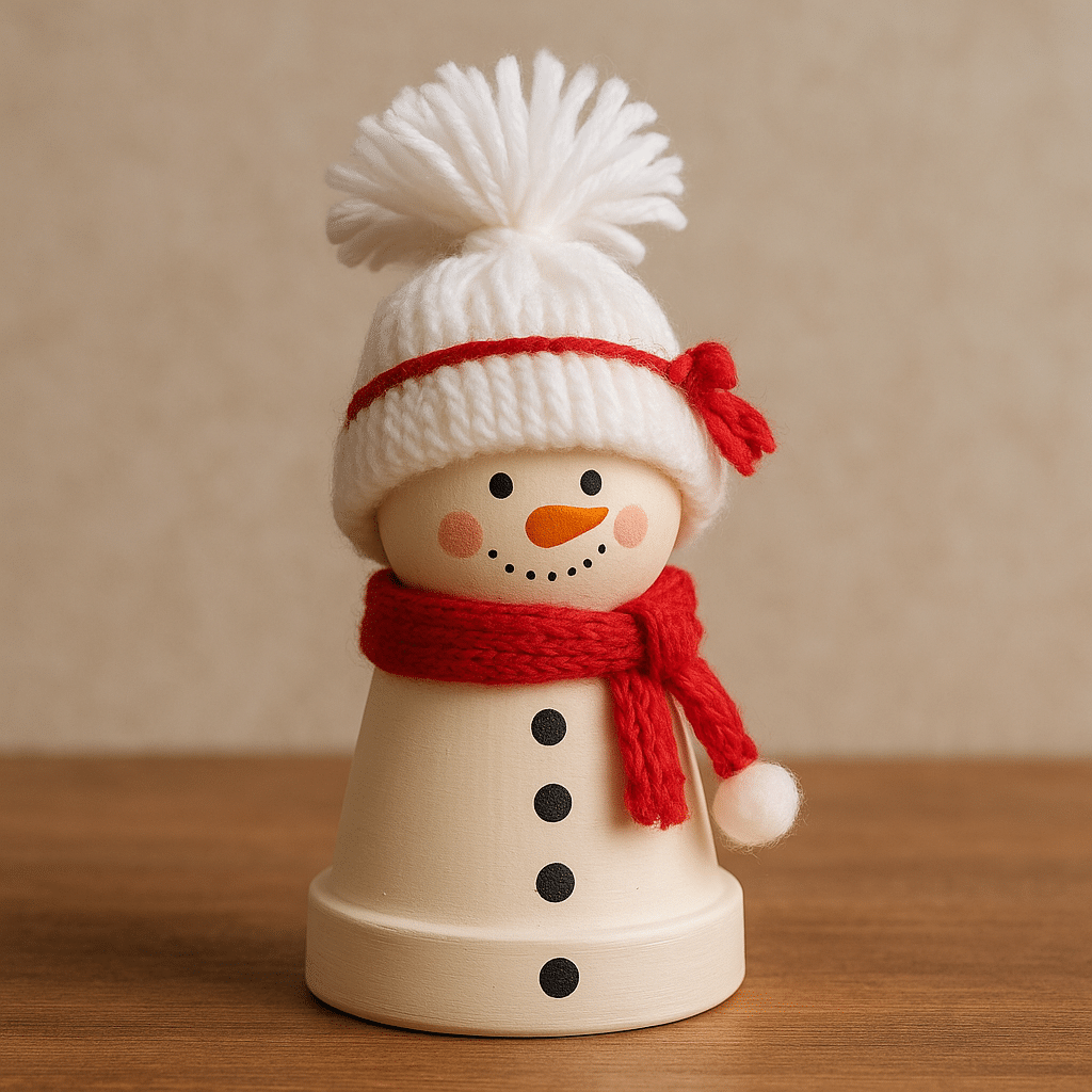 clay pot christmas decorations 2