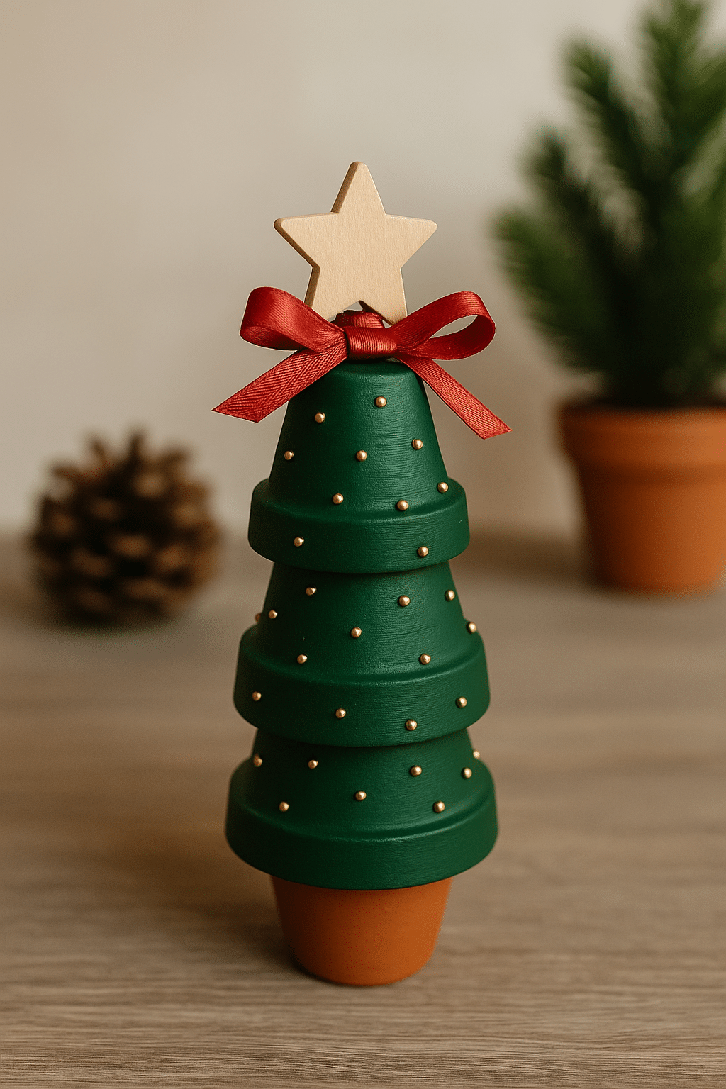 clay pot christmas decorations 4