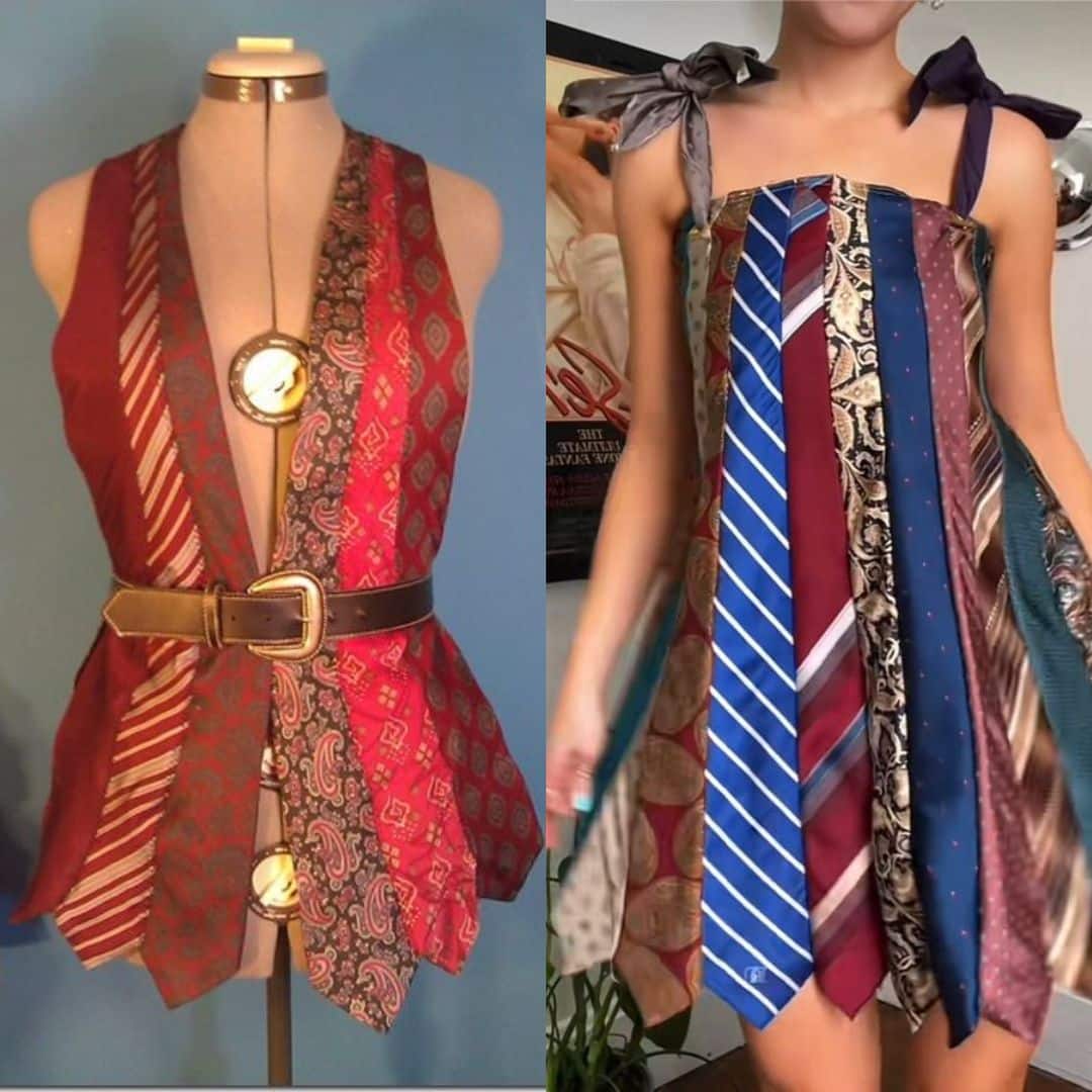 clothes made with ties 10