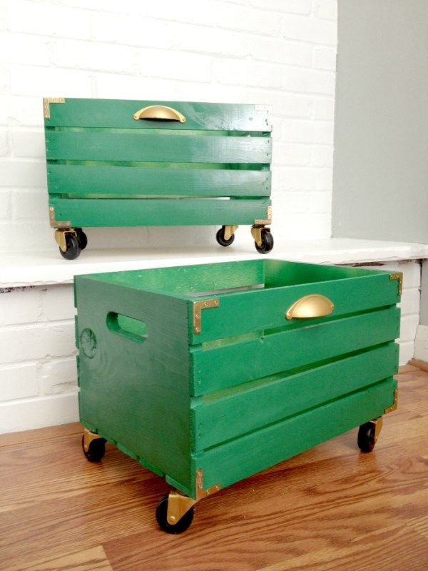 colored wooden crates 7