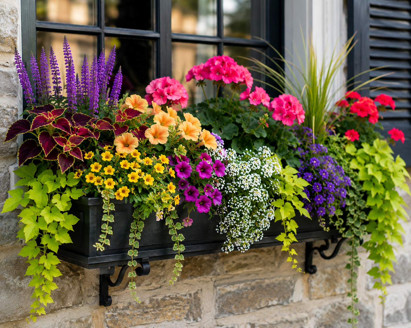 Colorful Window Box Flower Ideas: How to Create a Bright, Charming Display for Any Home Colorful Window Box Flower Ideas: How to Create a Bright, Charming Display for Any Home colorful window box flower 2