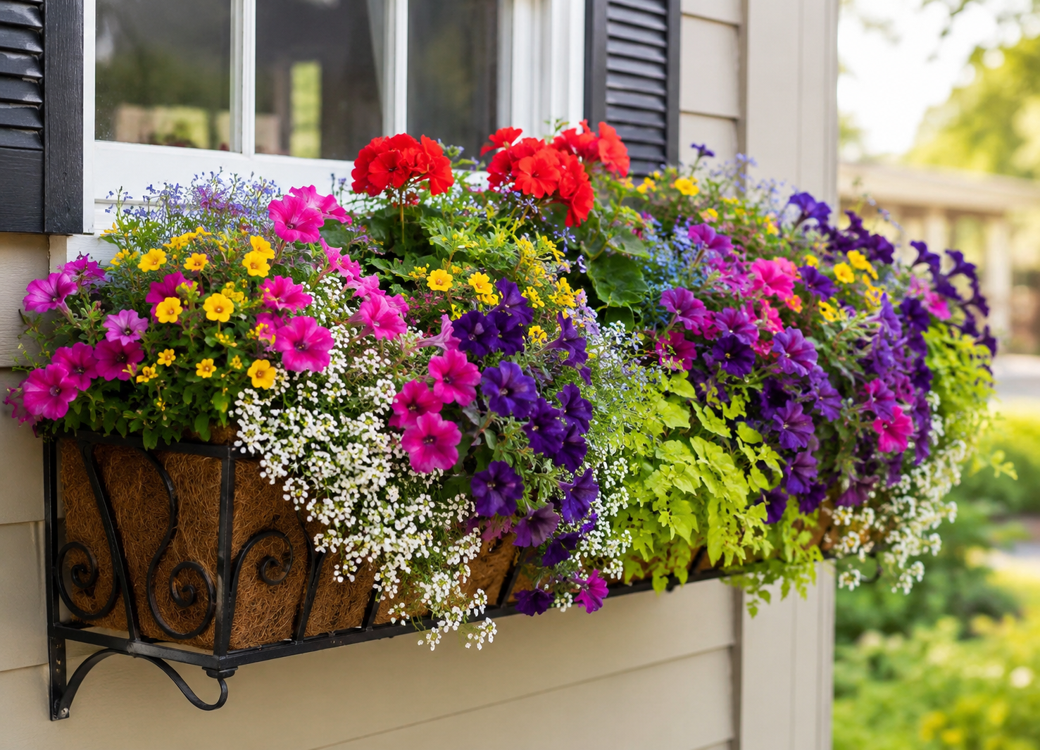 Colorful Window Box Flower Ideas: How to Create a Bright, Charming Display for Any Home Colorful Window Box Flower Ideas: How to Create a Bright, Charming Display for Any Home colorful window box flower 7