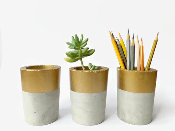 15+ DIY Concrete Decor Ideas