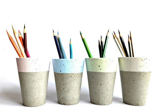 15+ DIY Concrete Decor Ideas