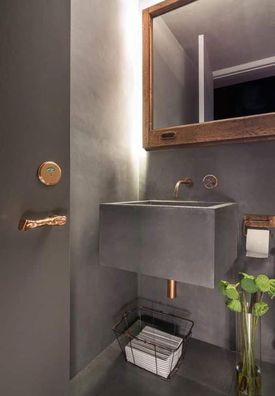 concrete sink ideas bathroom 6