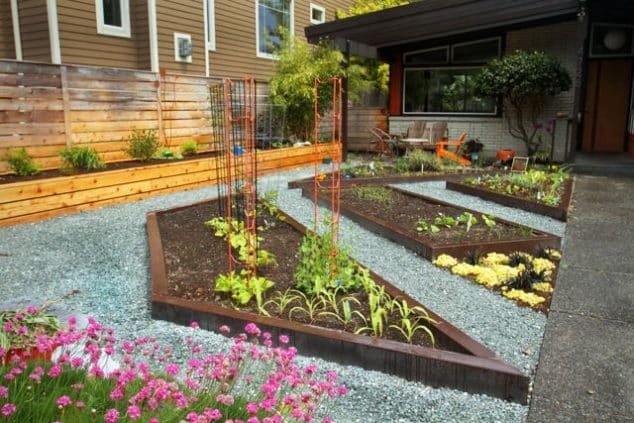 15+ Modern and Cool Raised Garden Bed Ideas