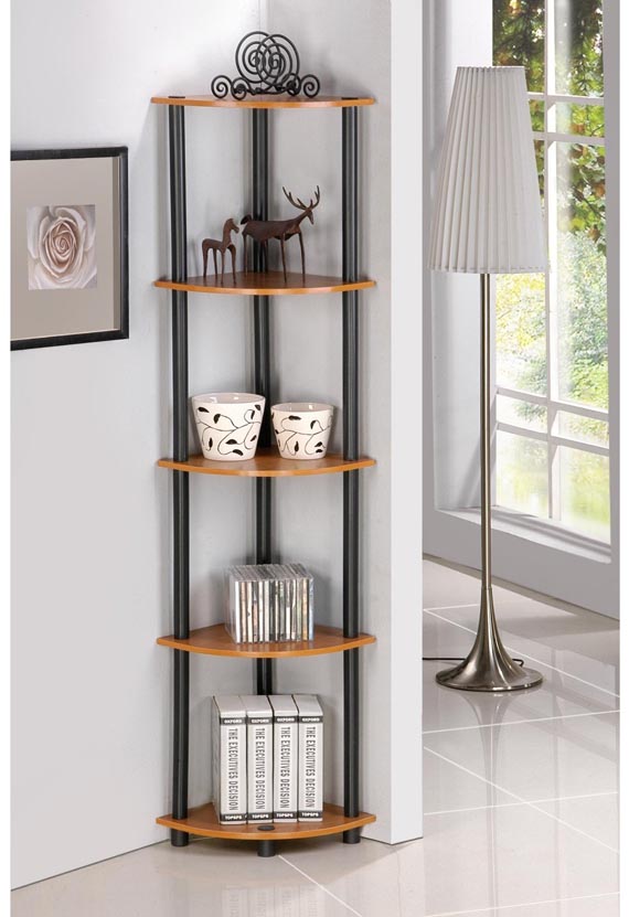 15+ Fascinating Corner Shelves