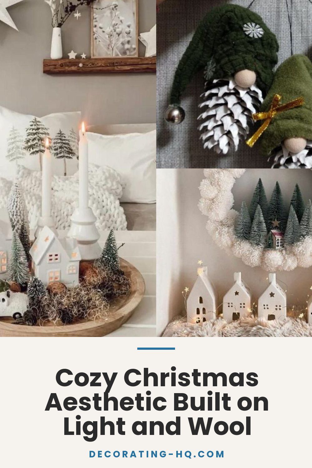 Cozy Christmas Aesthetic Built on Light and Wool