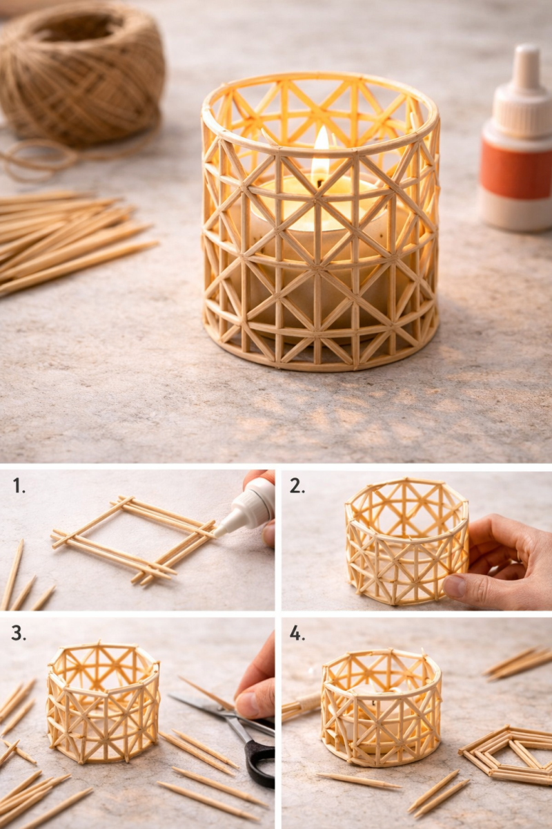 Craft Ideas Using Toothpicks for Creative Fun craft ideas using toothpicks 3