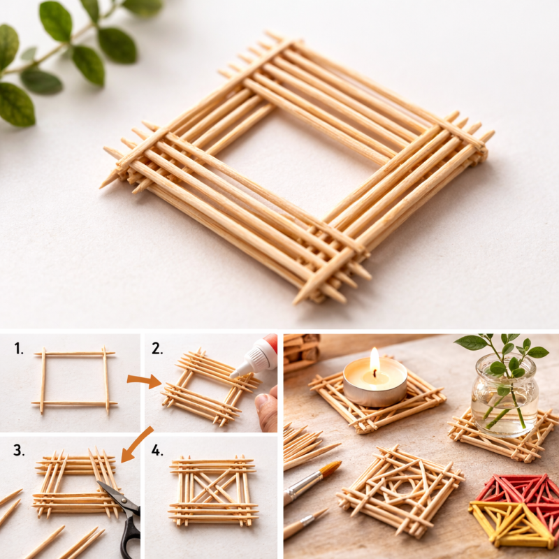 Craft Ideas Using Toothpicks for Creative Fun craft ideas using toothpicks 4